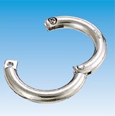 Lockable Split Round Ring w/Screw