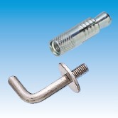 L Hook Bolt w/Threaded Washer & Iron Anchor Bolt