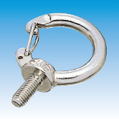 Hook Eye Bolt w/Spring Gate