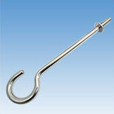 Long Hook Bolt w/Threaded Washer