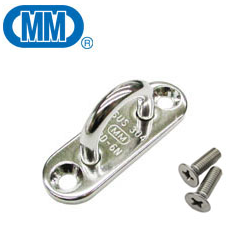 Pad Eye Oblong Plate w/stainless steel screw