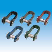 Rivet Pin Color Stamped D Shackle