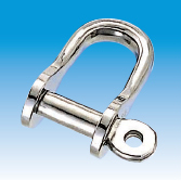 Screw Pin Semi-Round D Shackle