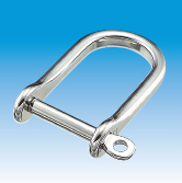 Screw Pin Large Semi-Round D Shackle
