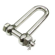 Safety Pin Long D Shackle