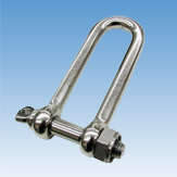 Screw Pin Long D Shackle w/Nut