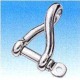 Screw Pin Twisted D Shackle