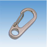 Titanium Mini Snap Spring Clip Hook