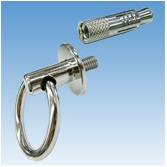 Shoulder Ring Bolt w/Iron Anchor Plug